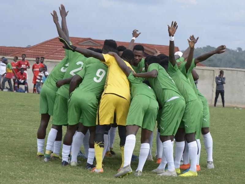 Match action at Asekem FC